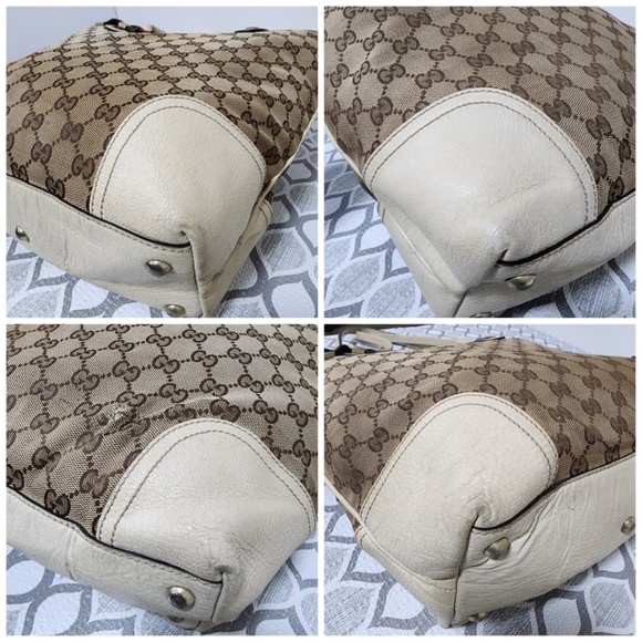 Authentic Gucci GG Canvas New Britt Medium Shoulder Bag - Picture 13 of 14